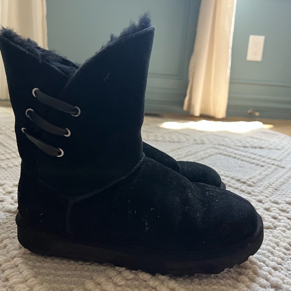 UGG black size 7 boots - Picture 1 of 7